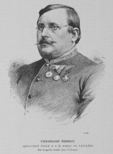Fotografie hrobu: Ferdinand Čenský v Čenova