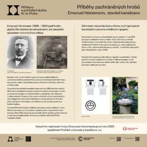 Fotografie hrobu: Emanuel Heinemann