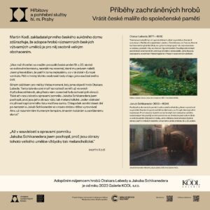 Fotografie hrobu: Jakub Schikaneder